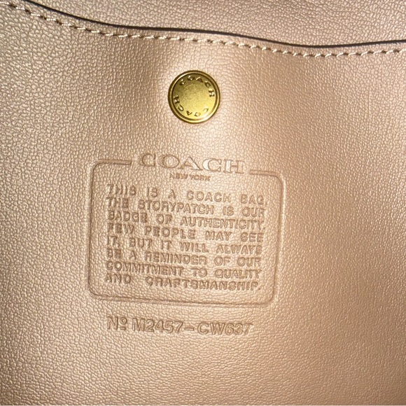 Coach Brooklyn 28 in Cedar Suede - Picture 9 of 9